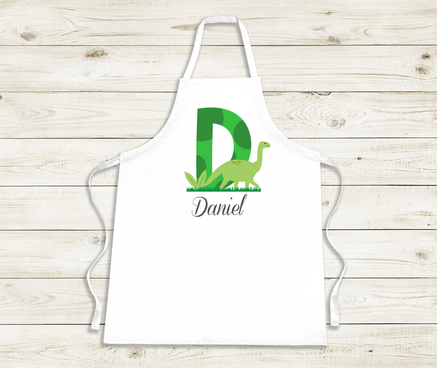 Personalised Apron - Dinosaur