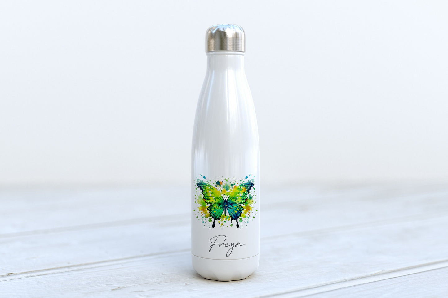 Personalised Water Bottle - Butterfly