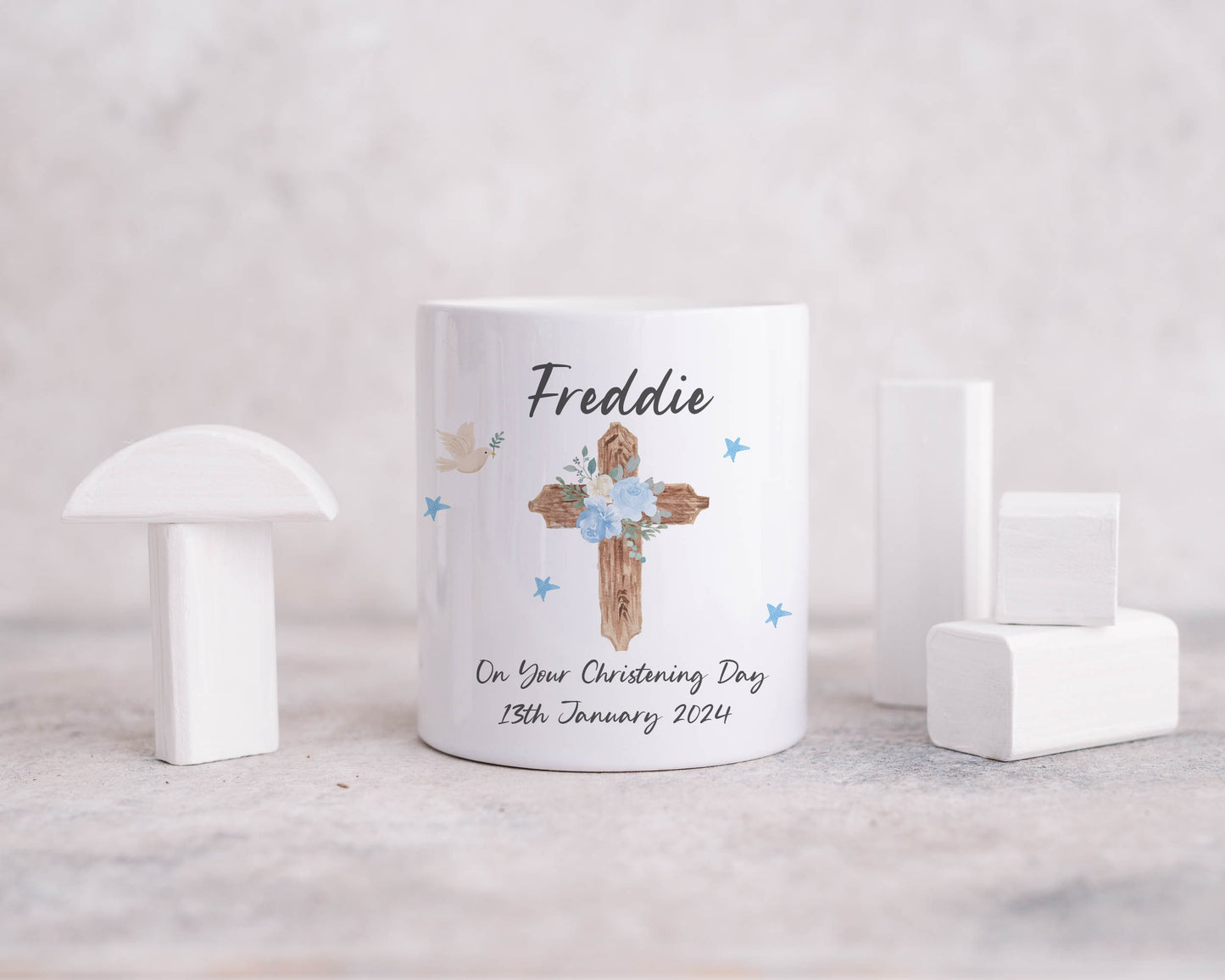 Personalised Money Box - Christening, Baptism, Naming Day