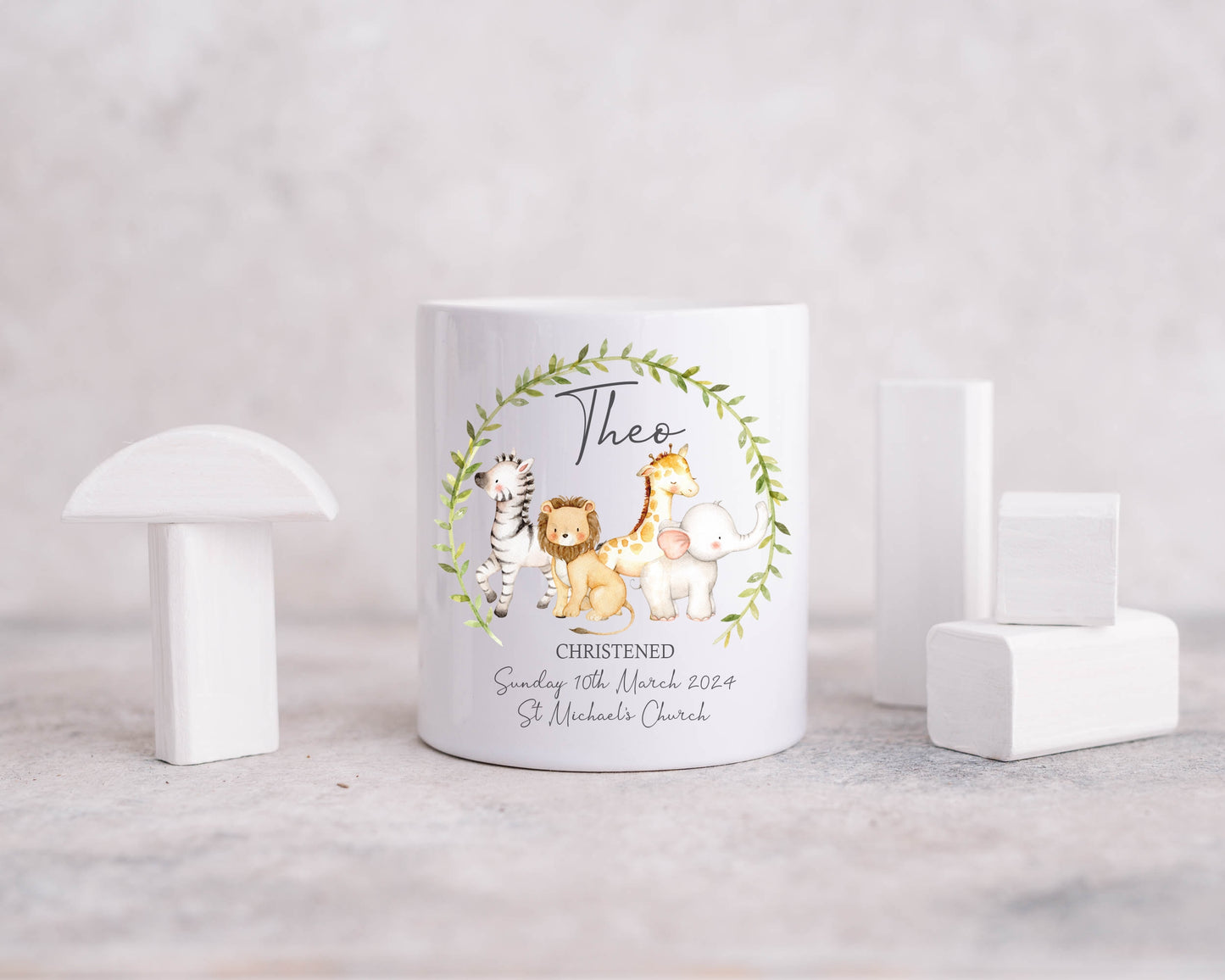 Personalised Money Box - Christening, Baptism, Naming Day