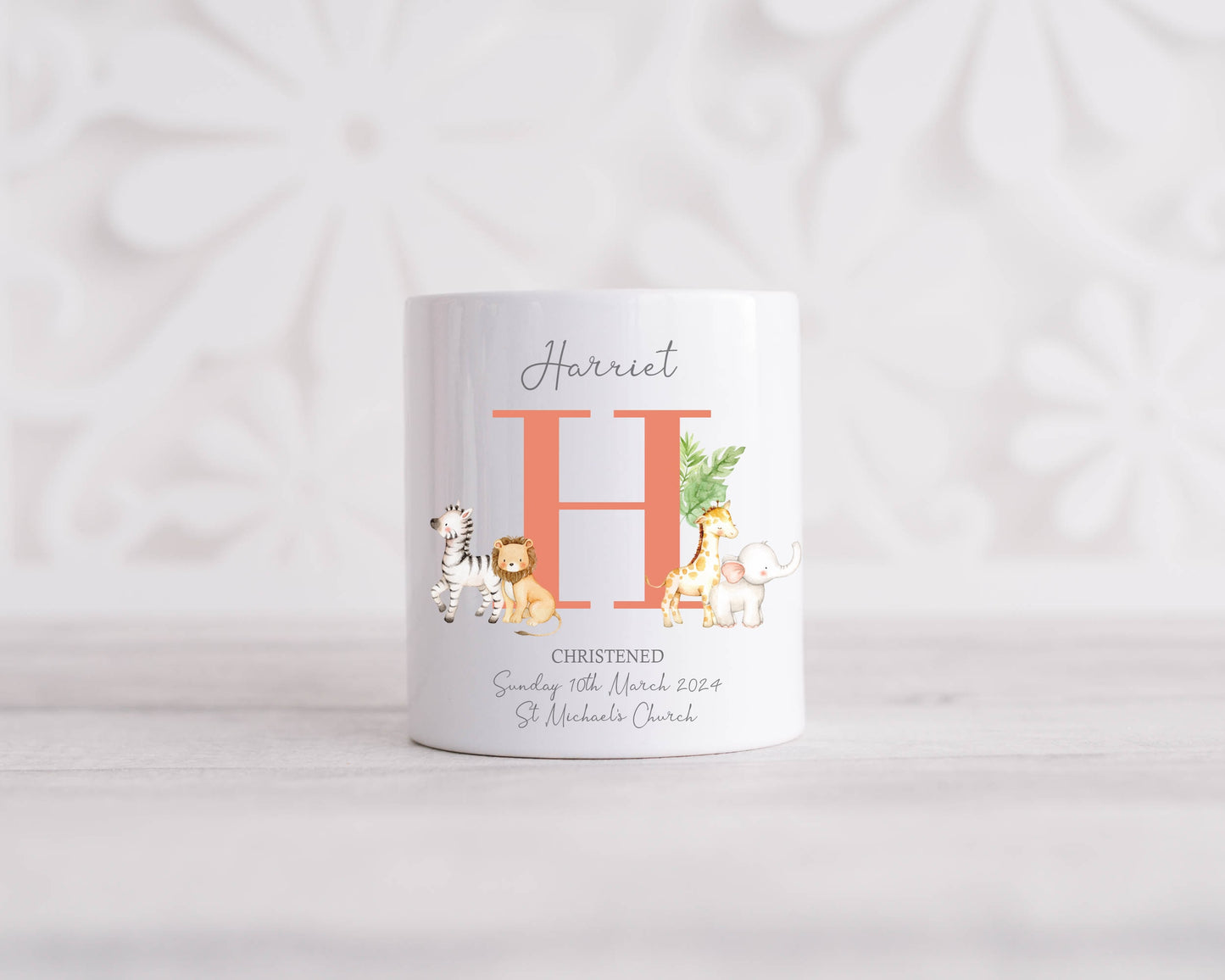 Personalised Money Box - Christening, Baptism, Naming Day