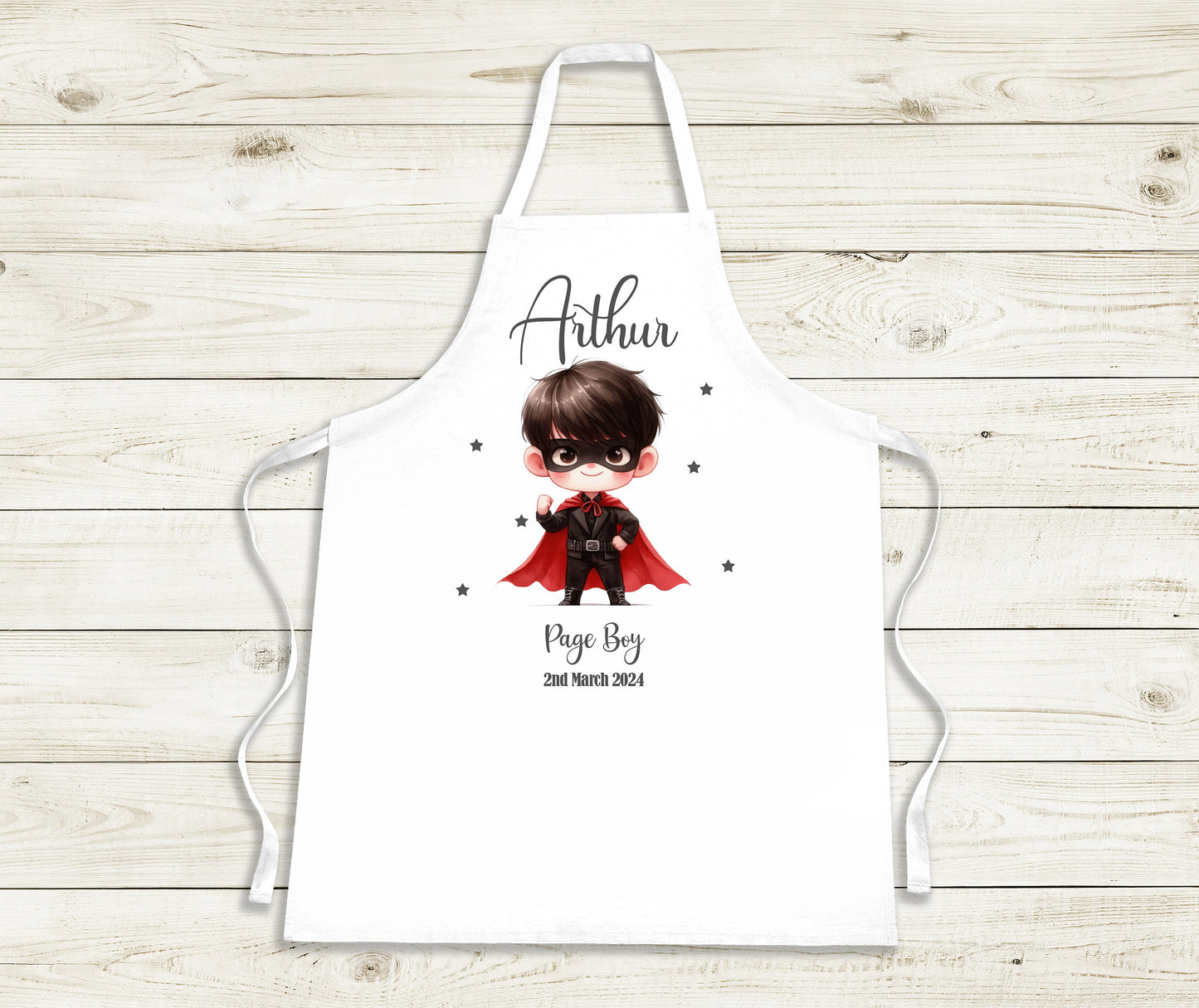 Personalised Apron - Page Boy