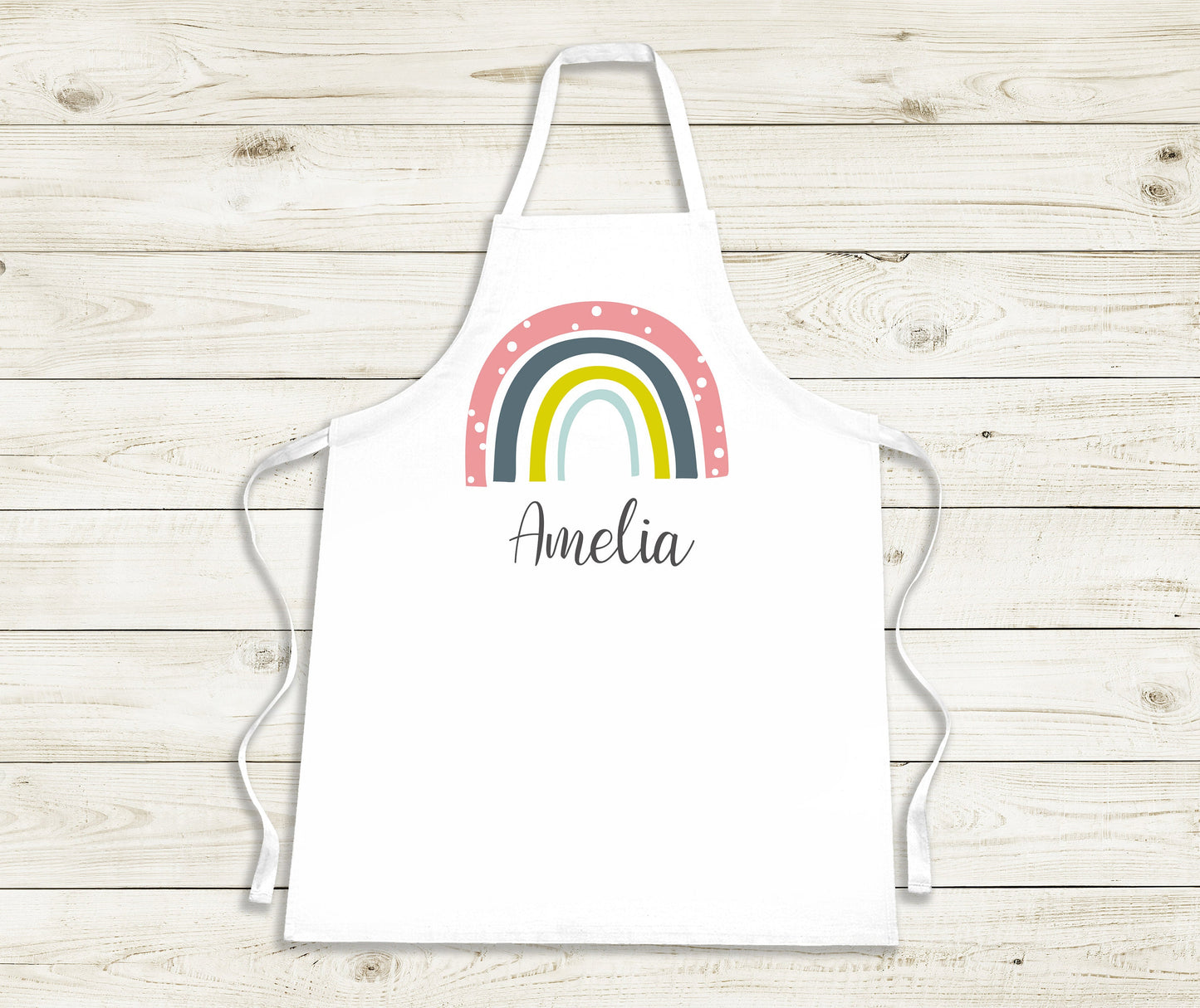 Personalised Apron - Rainbow