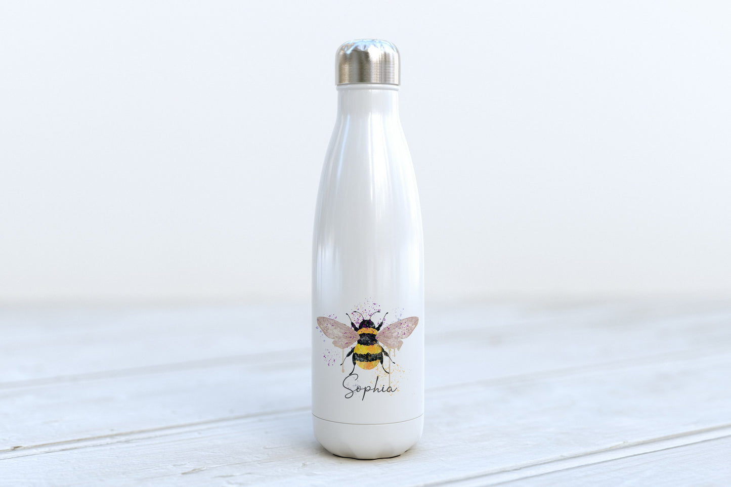 Personalised Water Bottle - Bumble Bee
