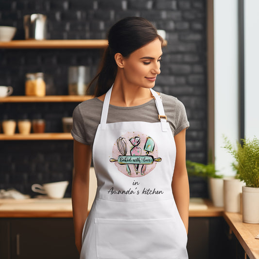 Personalised Apron - Adult - Baked with Love