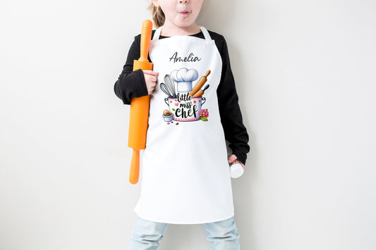 Personalised Apron - Little Miss / Little Chef