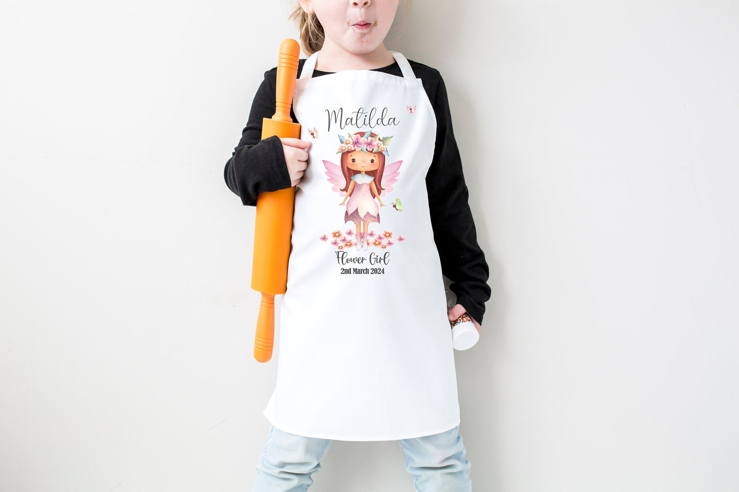 Personalised Apron - Flower Girl / Bridesmaid