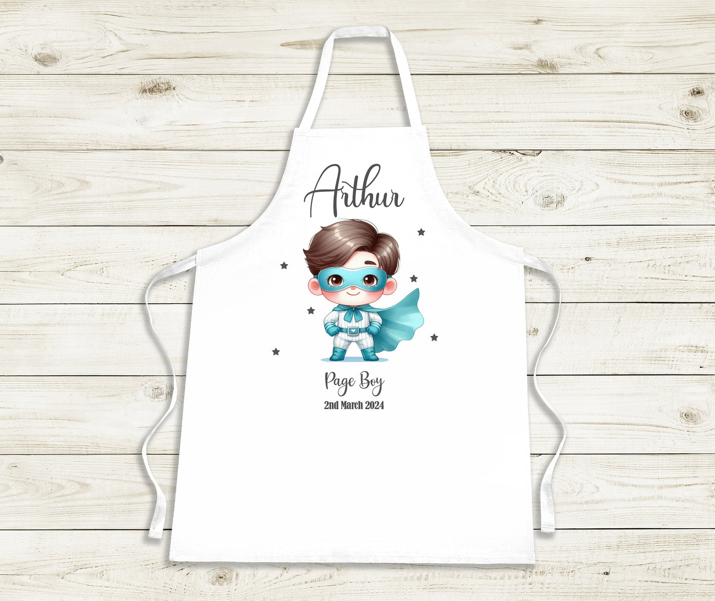 Personalised Apron - Page Boy