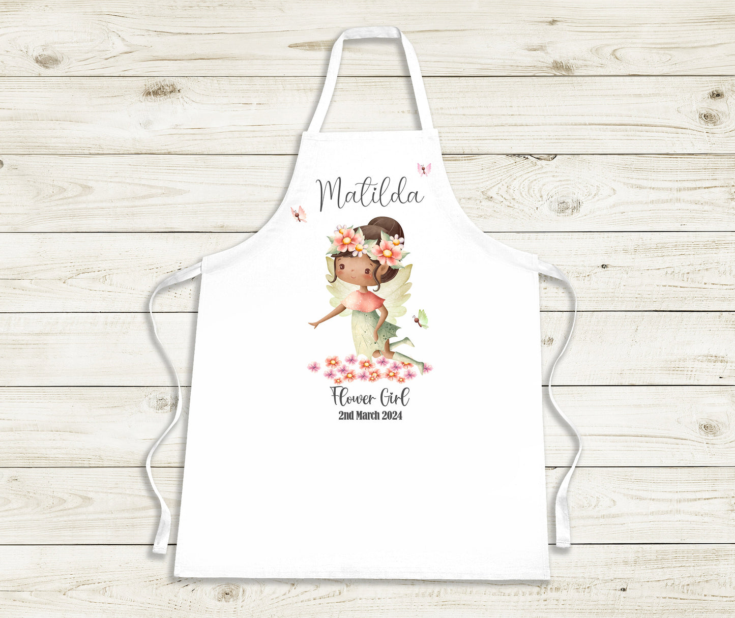 Personalised Apron - Flower Girl / Bridesmaid