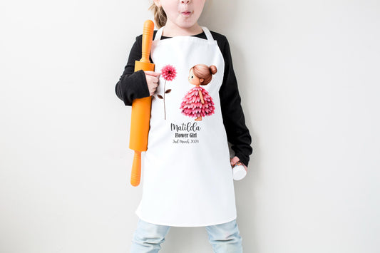 Personalised Apron - Flower Girl / Bridesmaid
