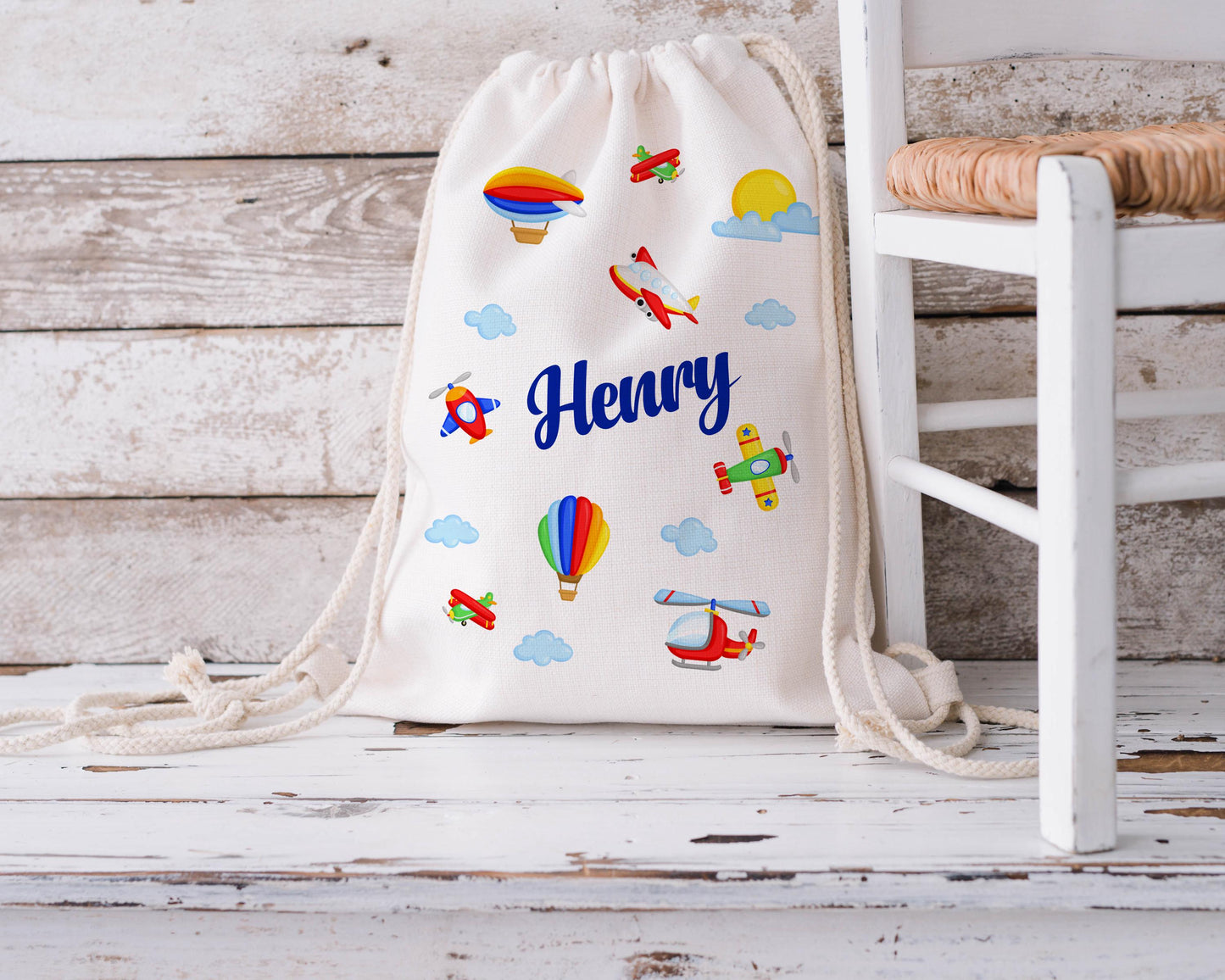 Personalised Drawstring Bag - Transport