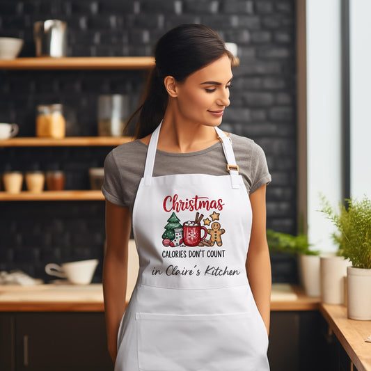 Personalised Apron - Adult - Christmas